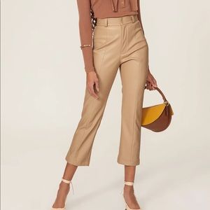 Bardot Polly Faux Leather Pants